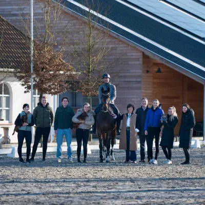 Dressuurruiters komen samen voor exclusief trainingsweekend in De Baian 