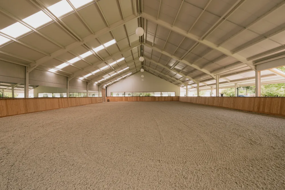 Op landgoed De Baian zijn trainingsfaciliteiten Op landgoed De Baian zijn trainingsfaciliteiten